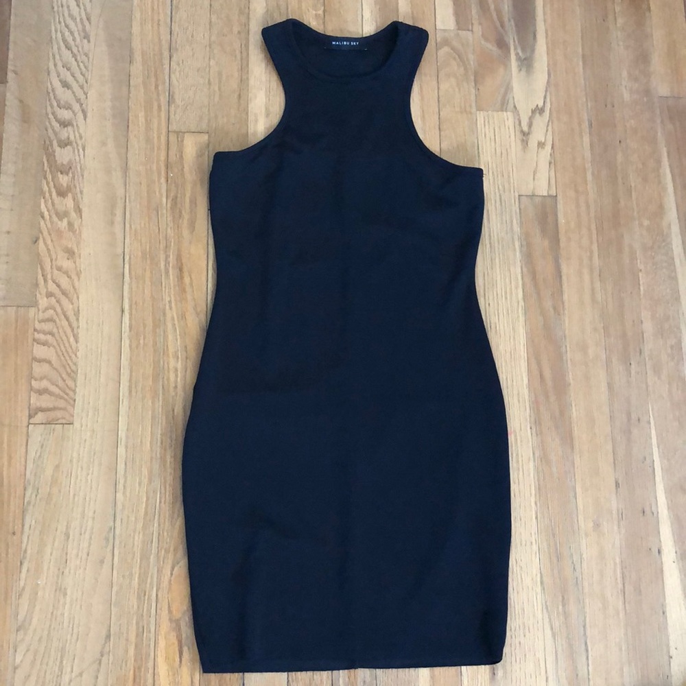 black body con dress